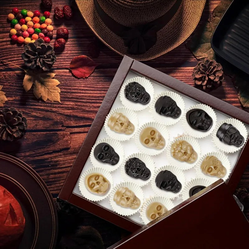 10 Grid Skull mold for Ice Cube, Chocolate Candy and Ice Cream