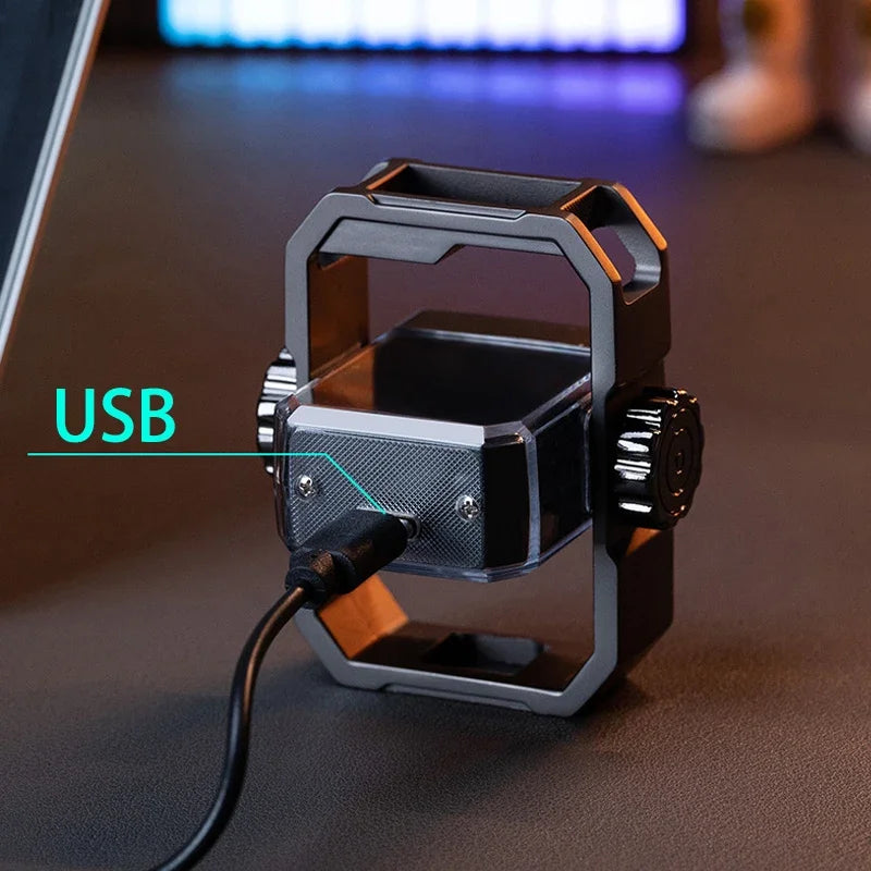 2025 New Mechanical Decompression Fidget Top Lighter Double Arc Electronic