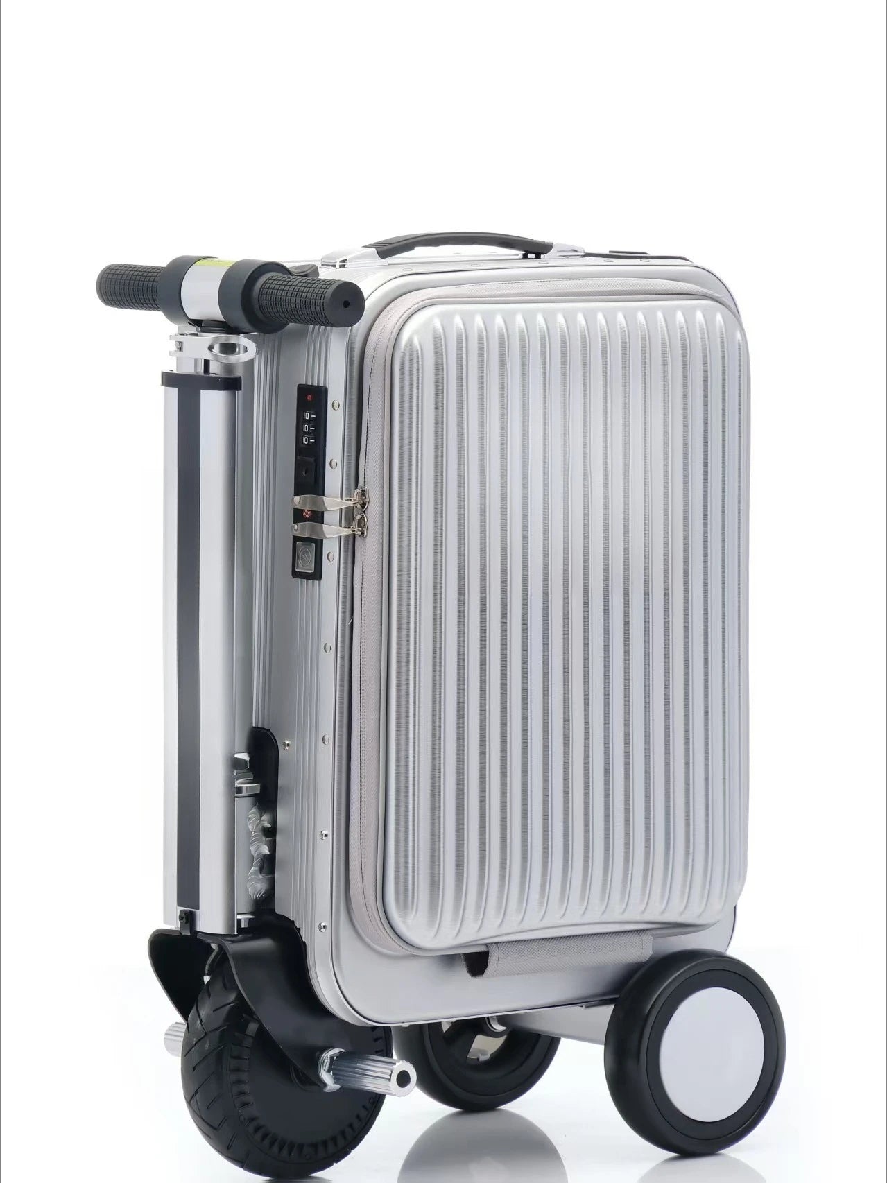 20-Inch intelligent transportation electric cycling electric suitcase manned trolley case