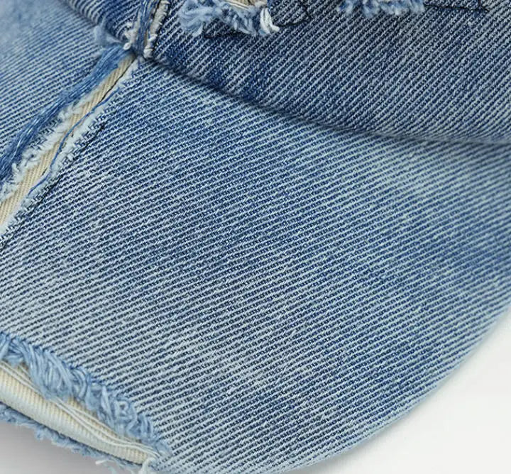 2026 Stereoscopic Jean ears Cowboy Baseball Hat Wash Graffiti Hip Hop Cap Women/ Men