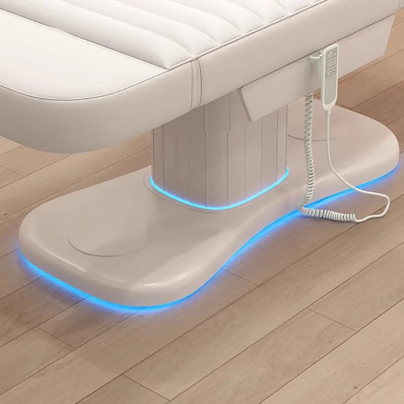 Luxury Electric Massage Bed Ergonomic Comfortable Modern Upholstered Design Massage Électrique Salon Furniture