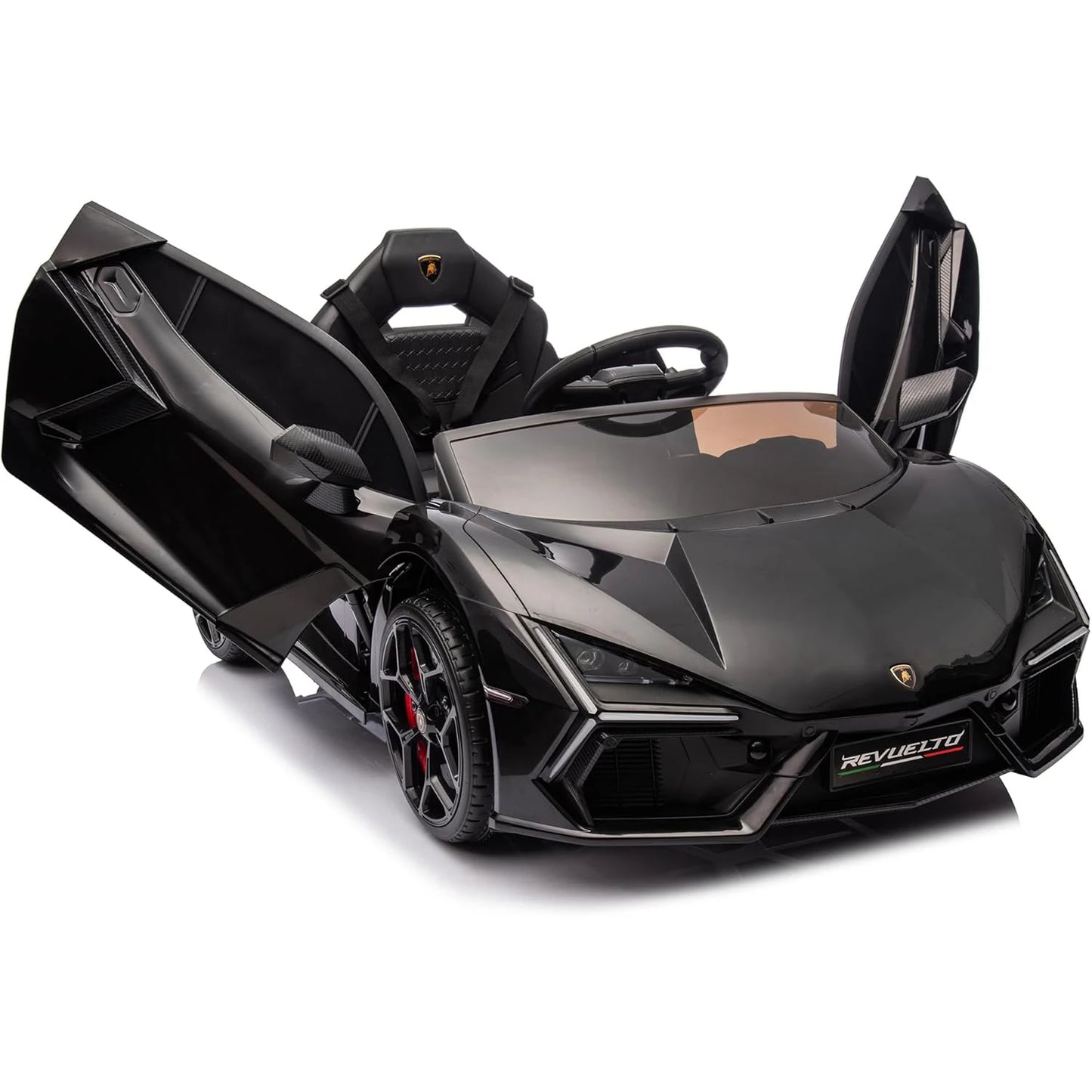 Ride On Car for Kids Licensed Lamborghini Revuelto Electric Vehicle 12V Battery Powered Sports Car Toy with Music/Remote Control