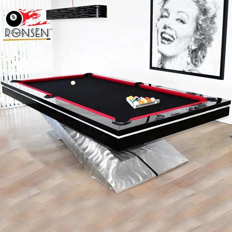 Superior quality luxury design 9ft 8ft 7ft size pool table billiards with free accessories kit and quality felt