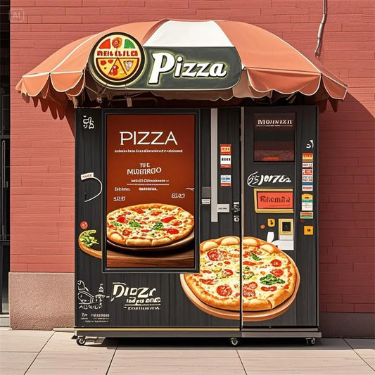 Self-Service Baking Pizza Smart Vending Machine