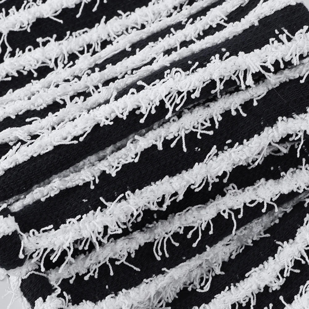 Color Block Stripes Pants Women High Waist Loose Sweatpants Women's Bodycon All-match Summer Trouseres