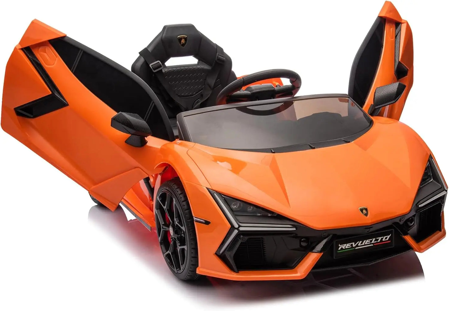 Ride On Car for Kids Licensed Lamborghini Revuelto Electric Vehicle 12V Battery Powered Sports Car Toy with Music/Remote Control