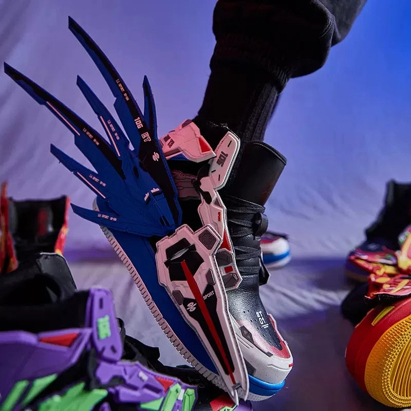 Old Skoolz Men Women's  Anime Sneakers Winter Fashion Male Casual Tennis Woman Trainers Race Shoes Boots Plus Size 36~46