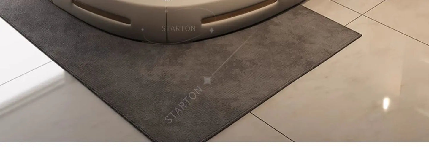 Round Full Bed Bedroom Frame, Queen Double Massage Bed, Luxury Sleeping Platform Beliche Home Furniture