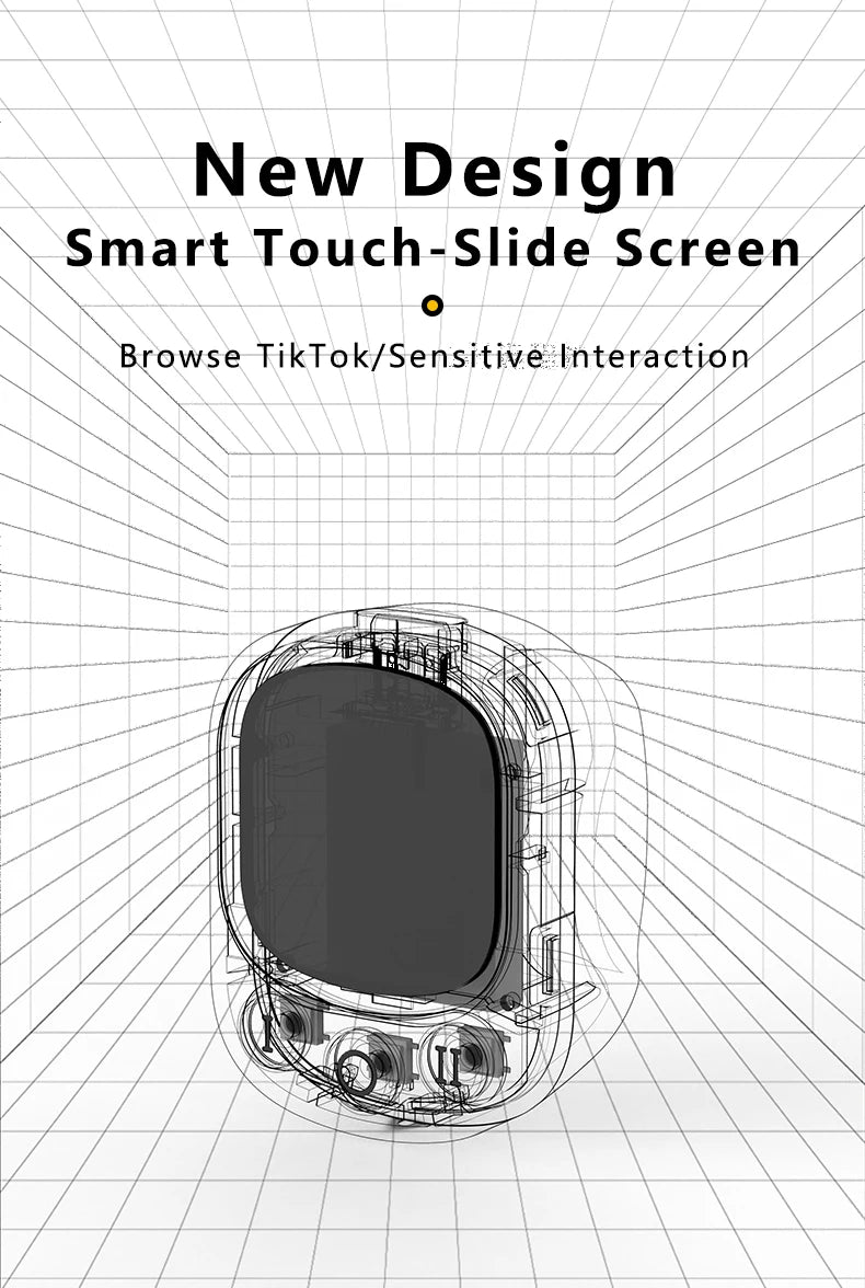 Tiktok Scrolling Ring Remote Control Touchpad Camera Shutter Mouse Ring for Short Video Control Compatible with iPhone iPad