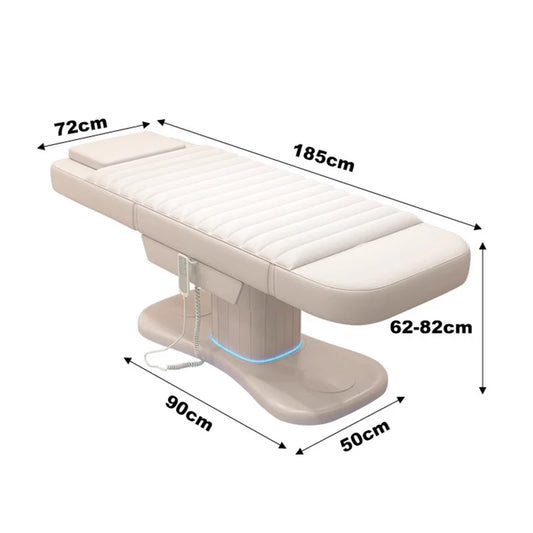 Luxury Electric Massage Bed Ergonomic Comfortable Modern Upholstered Design Massage Électrique Salon Furniture