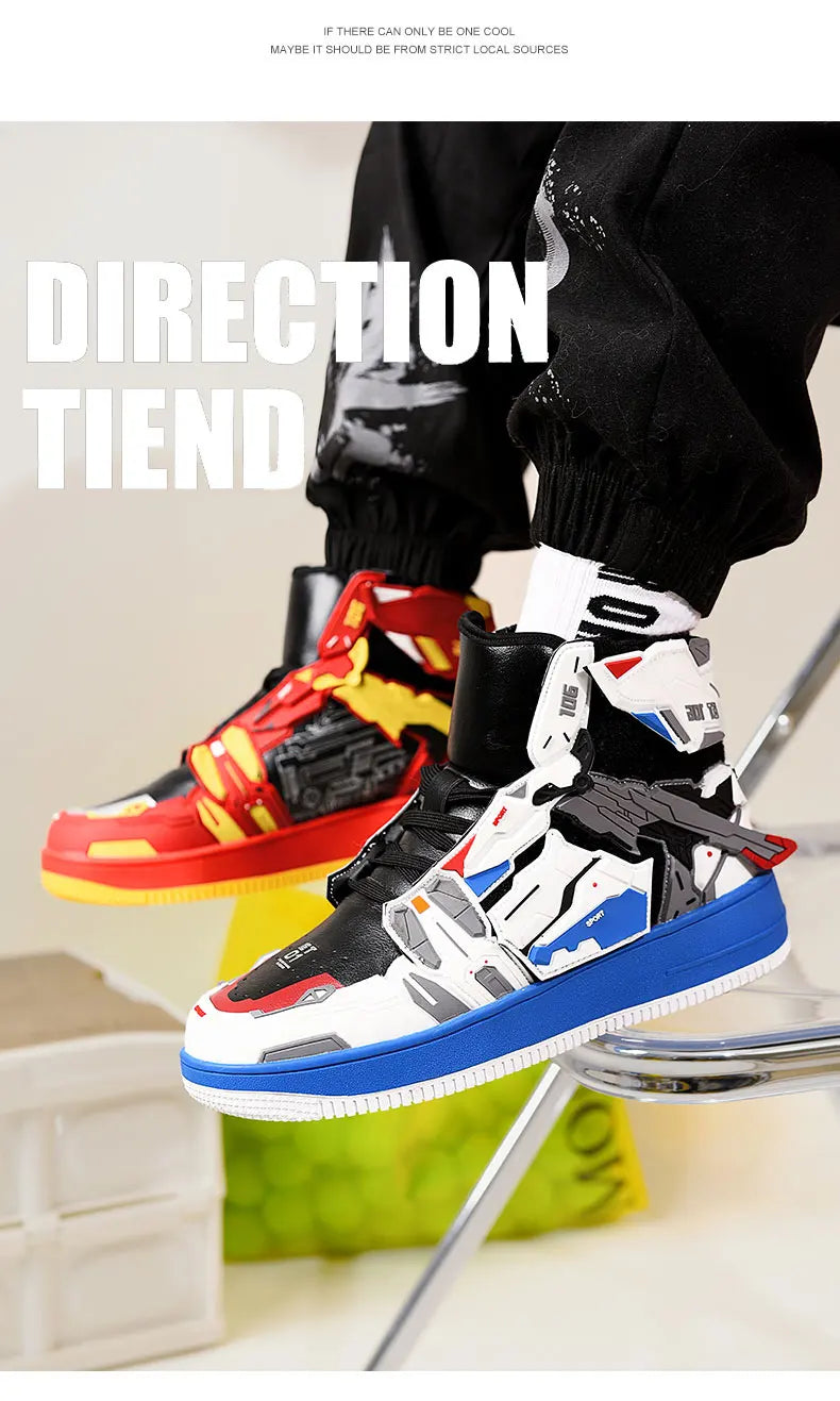 Old Skoolz Men Women's  Anime Sneakers Winter Fashion Male Casual Tennis Woman Trainers Race Shoes Boots Plus Size 36~46