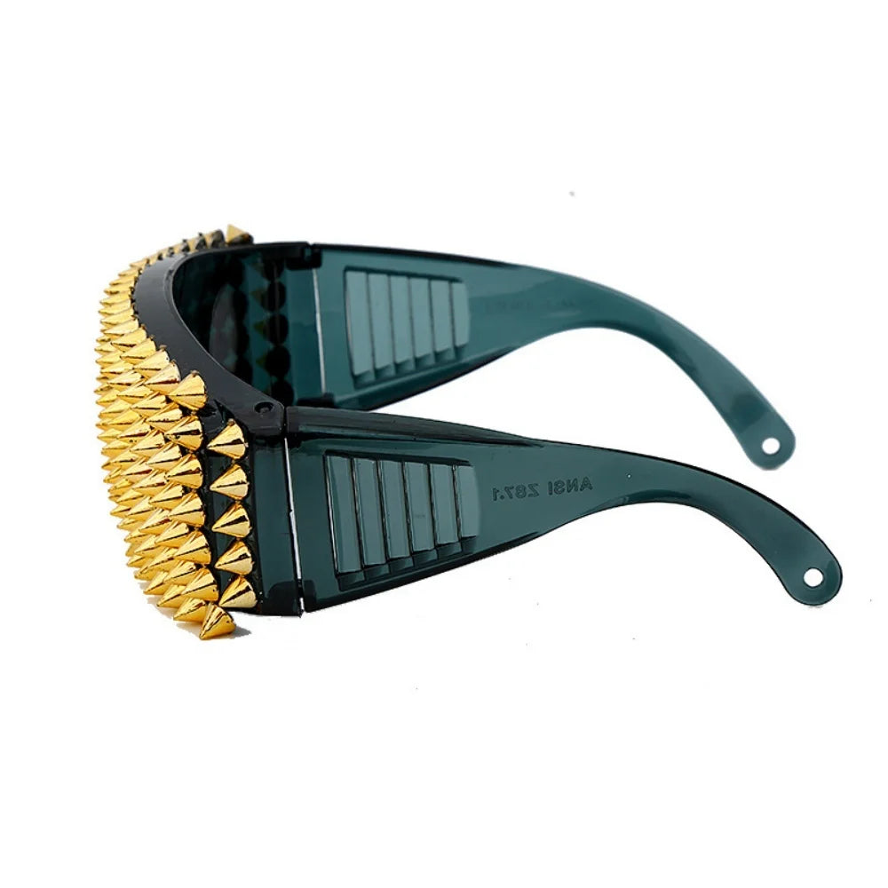 Luxury Designer Sunglasses  Men's Gold Shades for Women Handmade