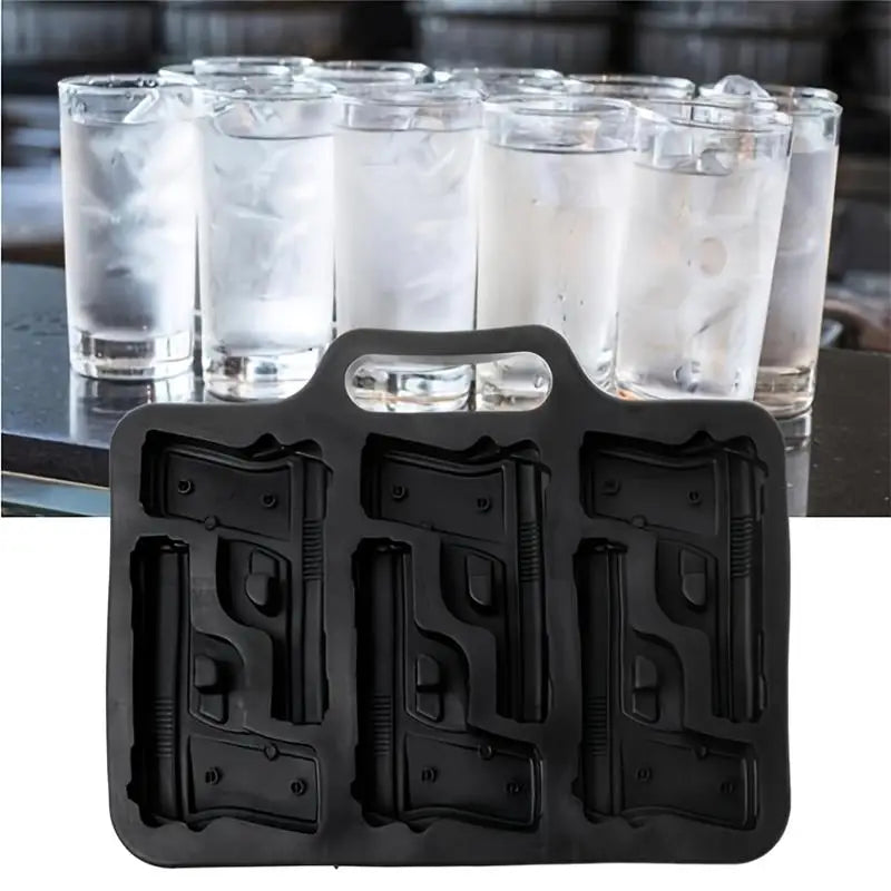 Premium Whiskey & Cocktail Ice Cube Mold - DIY Creative Slow-Melting Easy-Release Shapes for Perfect Drinks & Chilled Beverages