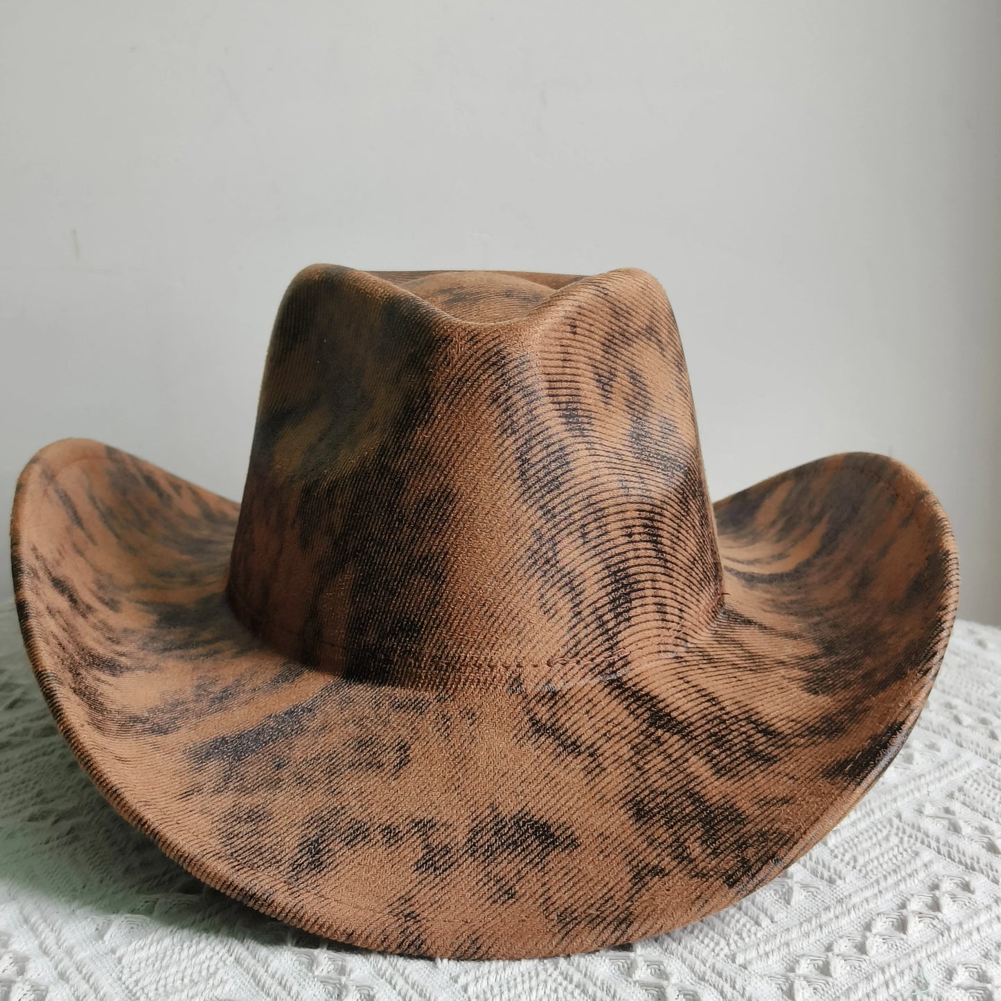 Faux Leather Western Cowboy Hats Men Women retro cowboy hats big brim cowgirl hat knight hat men. Australian