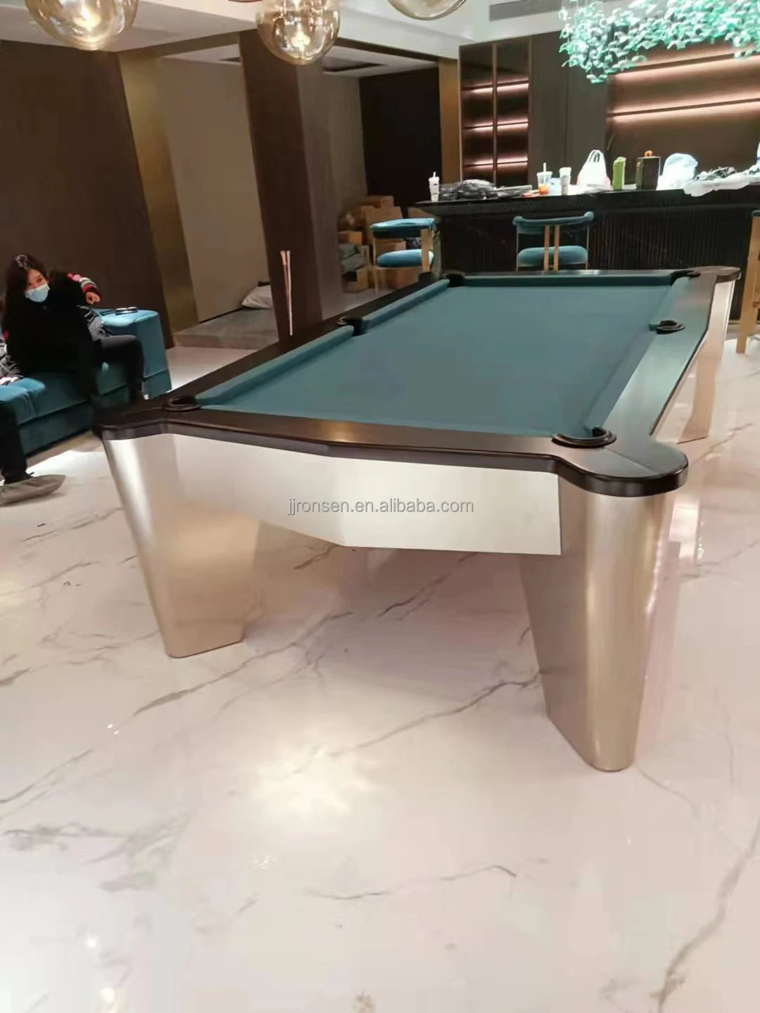 Superior quality luxury design 9ft 8ft 7ft size pool table billiards with free accessories kit and quality felt