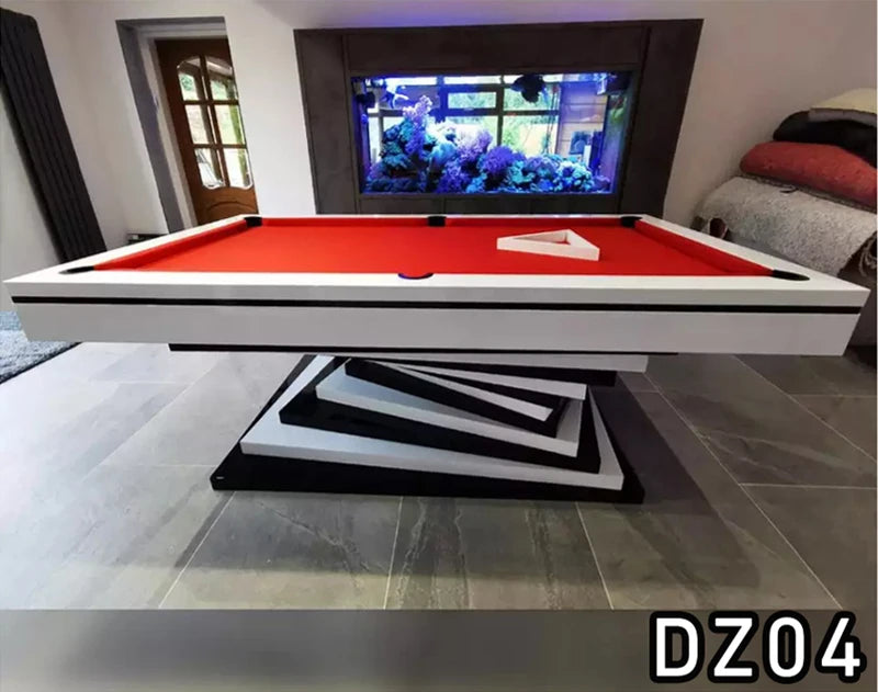 Superior quality luxury design 9ft 8ft 7ft size pool table billiards with free accessories kit and quality felt