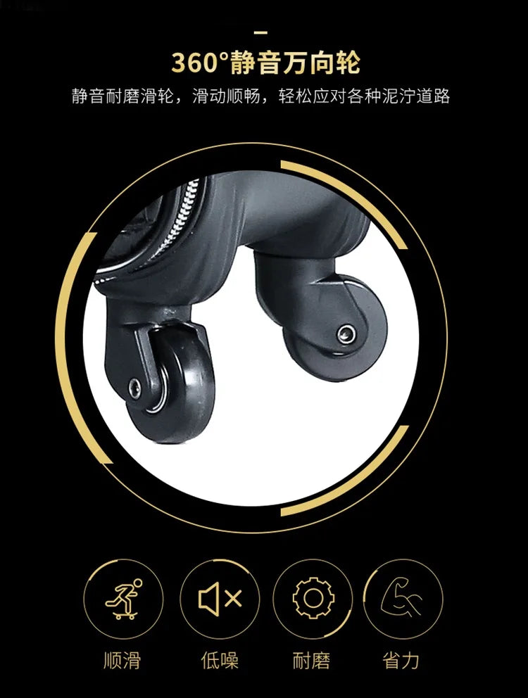 Genuine Leather crocodile pattern travel luggage with handbag backpack men's first layer cowhide trolley suitcase boarding case