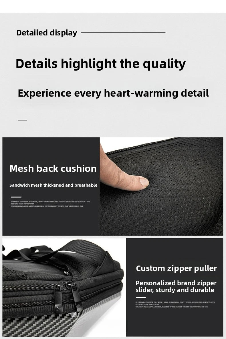 Motorcycle backpack waterproof motorcycle helmet ABS hard shell shoulders riding bag