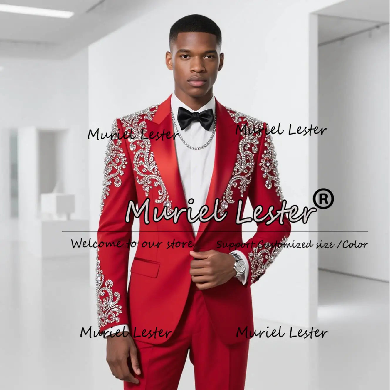 Prom / wedding Suit Men 2 Pieces Tuxedos Customized Male Fashion Blazer costumes hommes