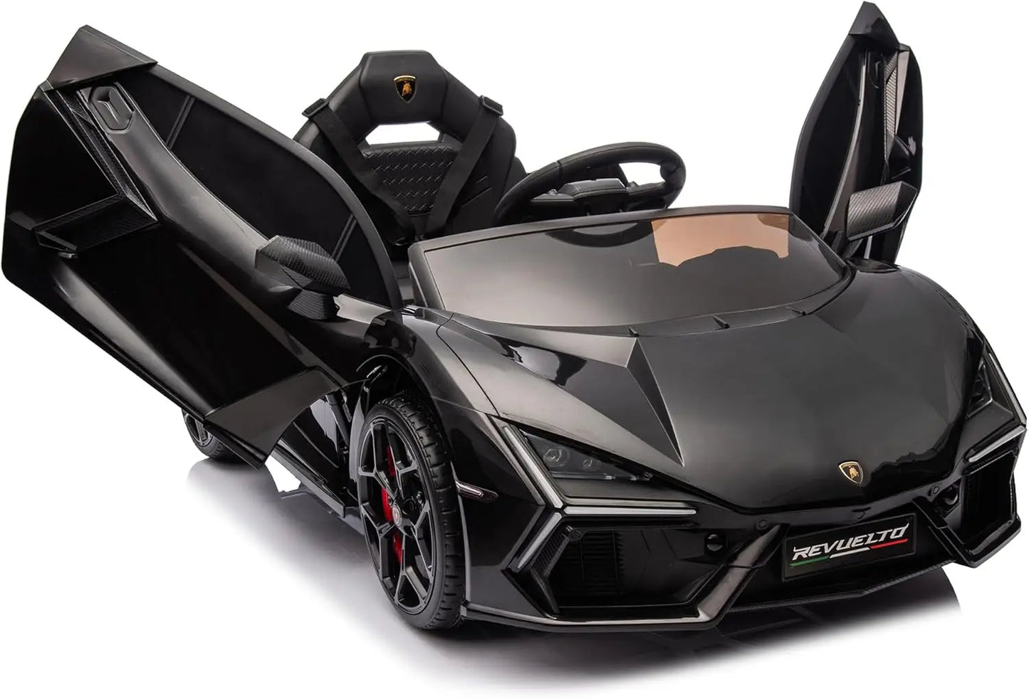 Ride On Car for Kids Licensed Lamborghini Revuelto Electric Vehicle 12V Battery Powered Sports Car Toy with Music/Remote Control