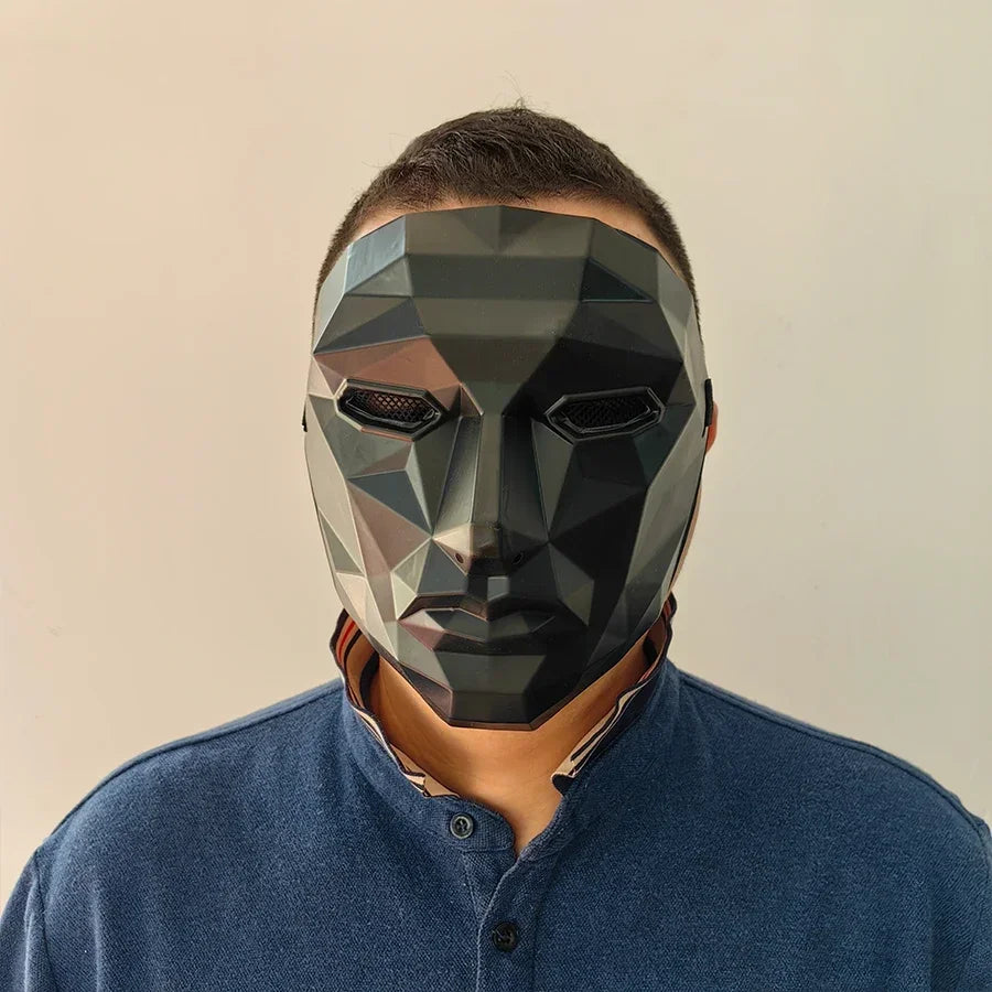 1PC Halloween Cat Face Mask - Special Shape Party Mask, Holiday Cosplay, Festival Decoration