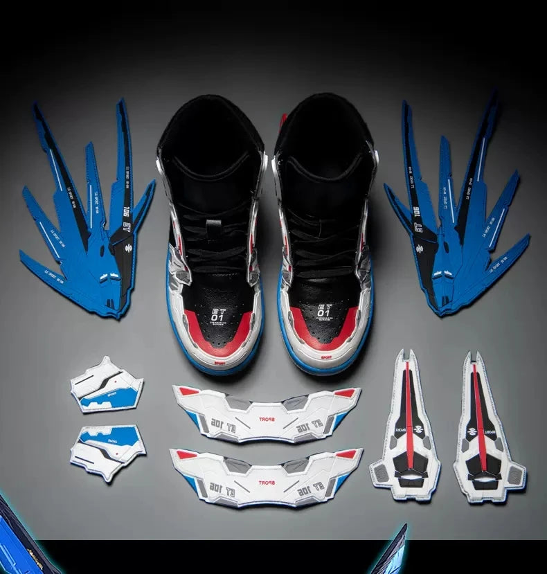 Old Skoolz Men Women's  Anime Sneakers Winter Fashion Male Casual Tennis Woman Trainers Race Shoes Boots Plus Size 36~46