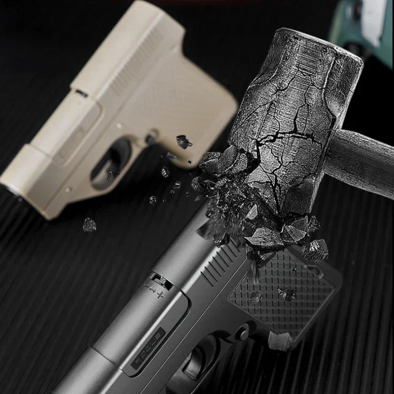 New Gun Gas Lighter Magazine Cigarette Case Lighter Multi-function Thick Medium and Fine Three-in-one Cigarette Case