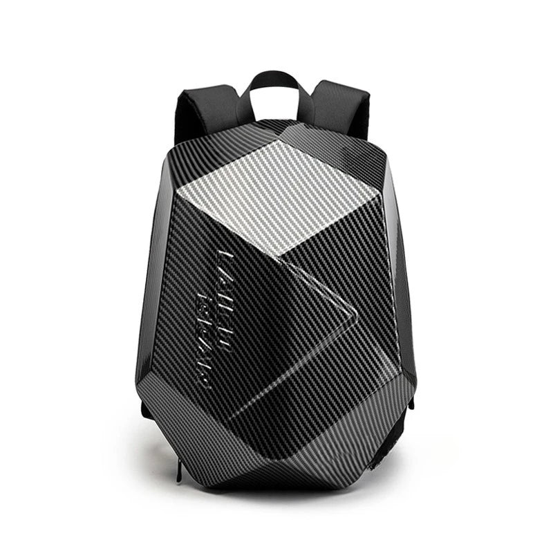 Motorcycle backpack waterproof motorcycle helmet ABS hard shell shoulders riding bag