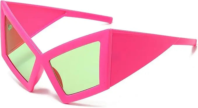 Oversized Cat Eye Sunglasses for Women. Hip Hop Dance Party Favors