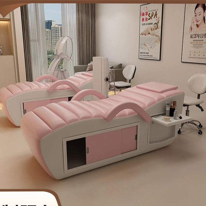 Beauty Profesional Massage Bed Hidden Space Storage Unique Lash Bed Modern Design Cama De