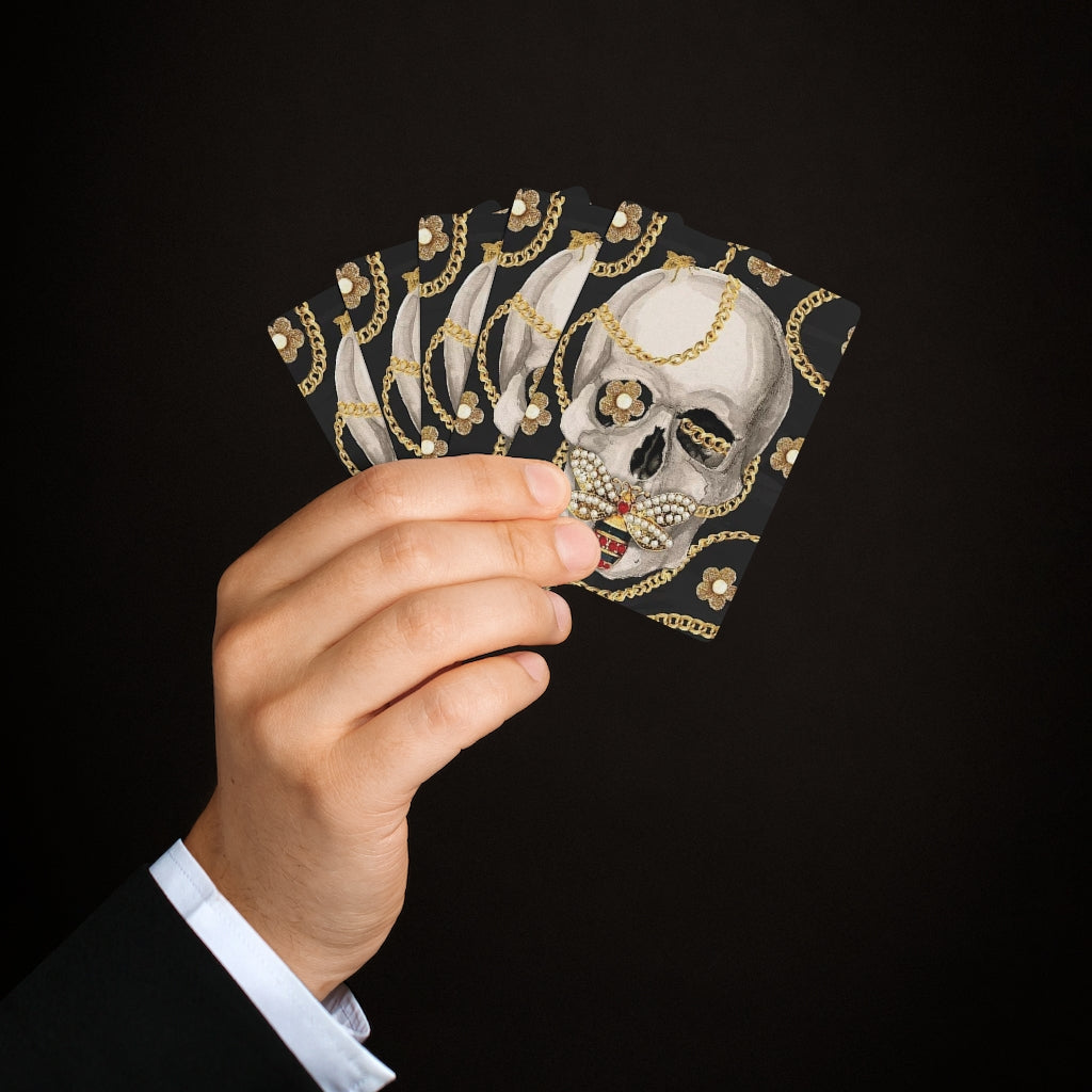 "GUCCI skull" Poker Cards