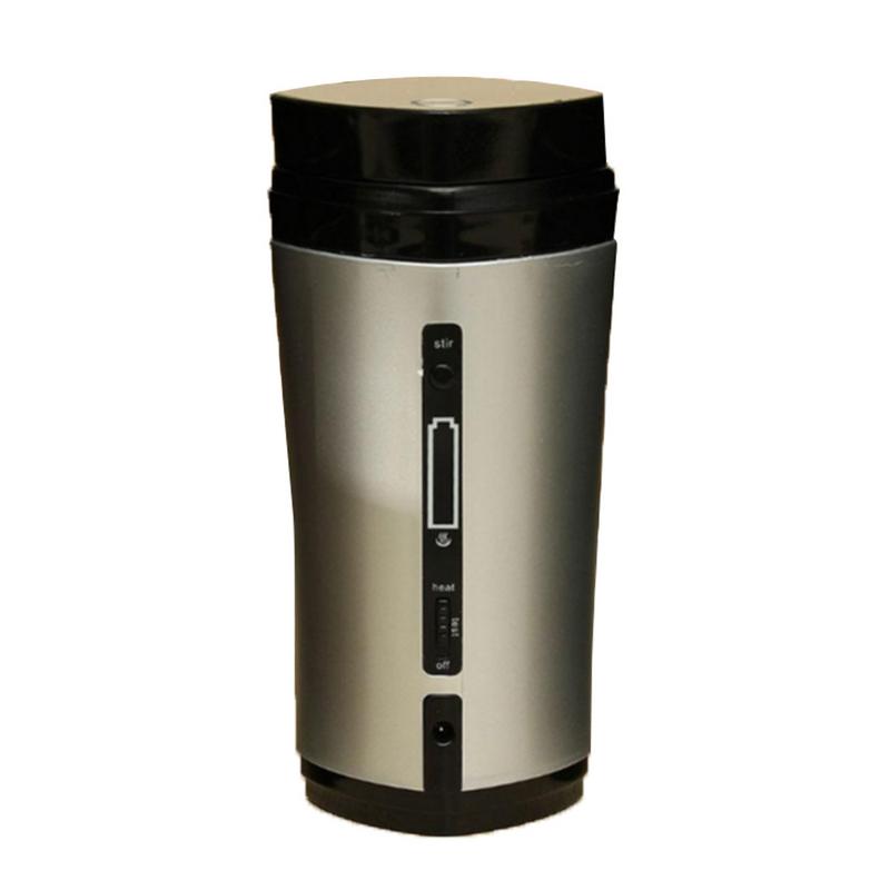 1PC Coffee Stirring Cup Automatic Stirring Cup Rechargeable Heating Insulation USB Coffee Heating Cup Drinkware