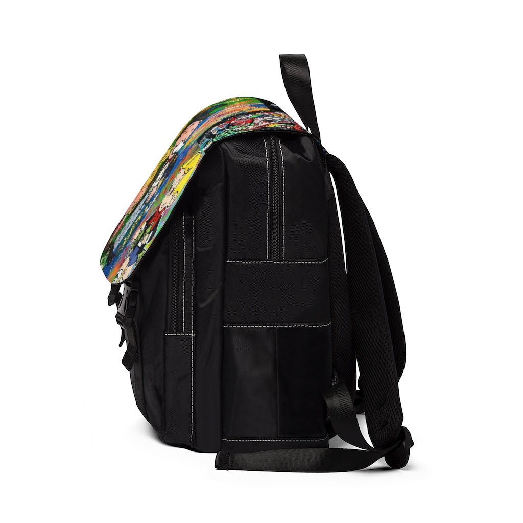 DopiFIED CashStach Unisex Casual Shoulder Backpack