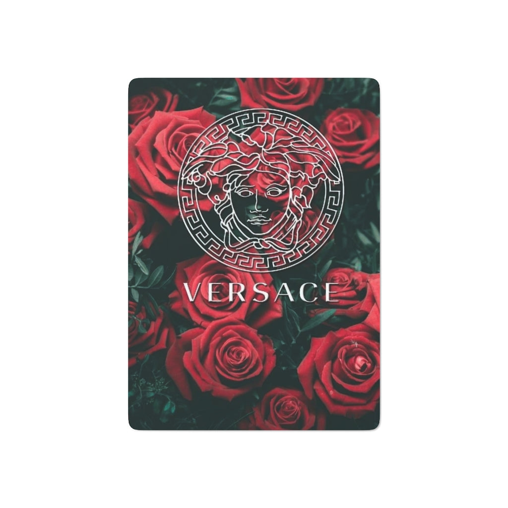 Exclusive " Rose Versace Poker Cards