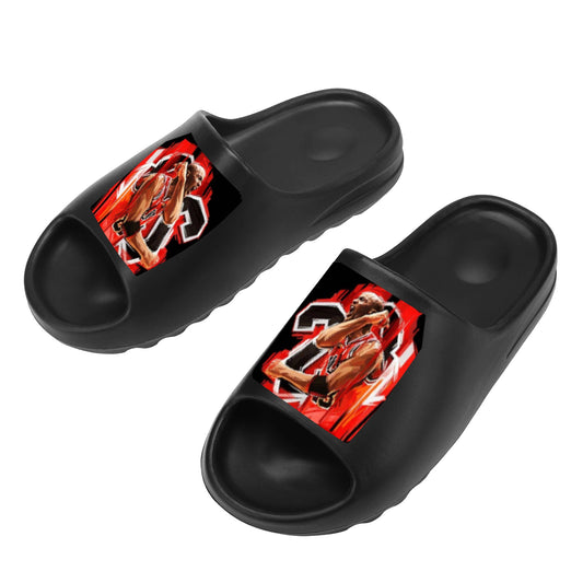 Men's Black Jordan 23 Platform Summer Sandals