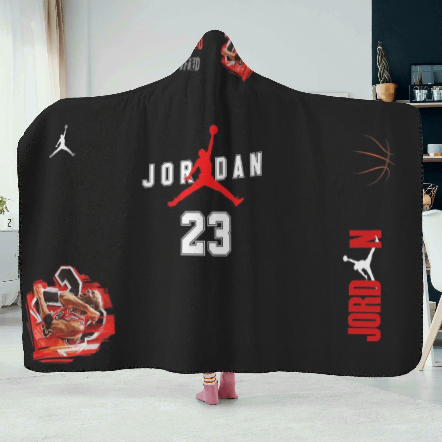 Jordan 23 Hooded Blanket