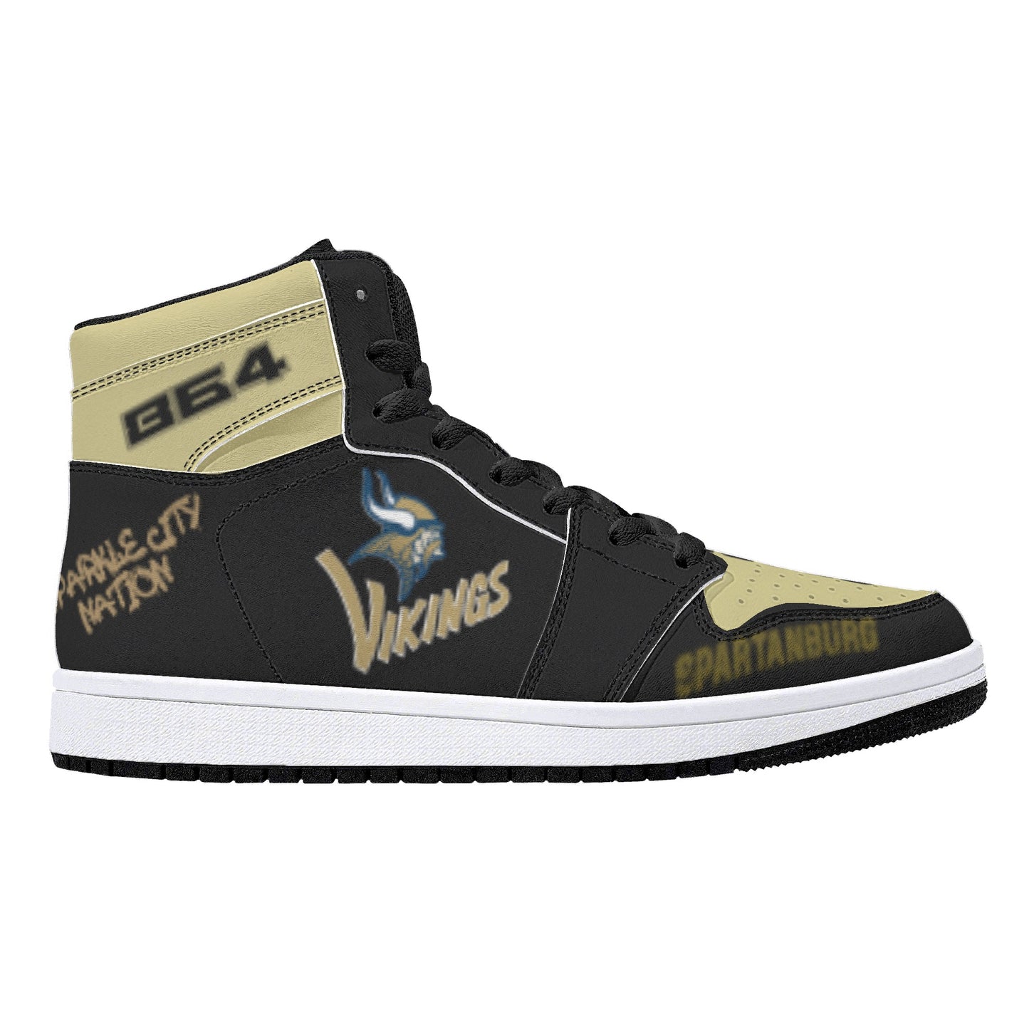 Bros "Viking Hyphy ViBe GameDay" High Top Sneakers