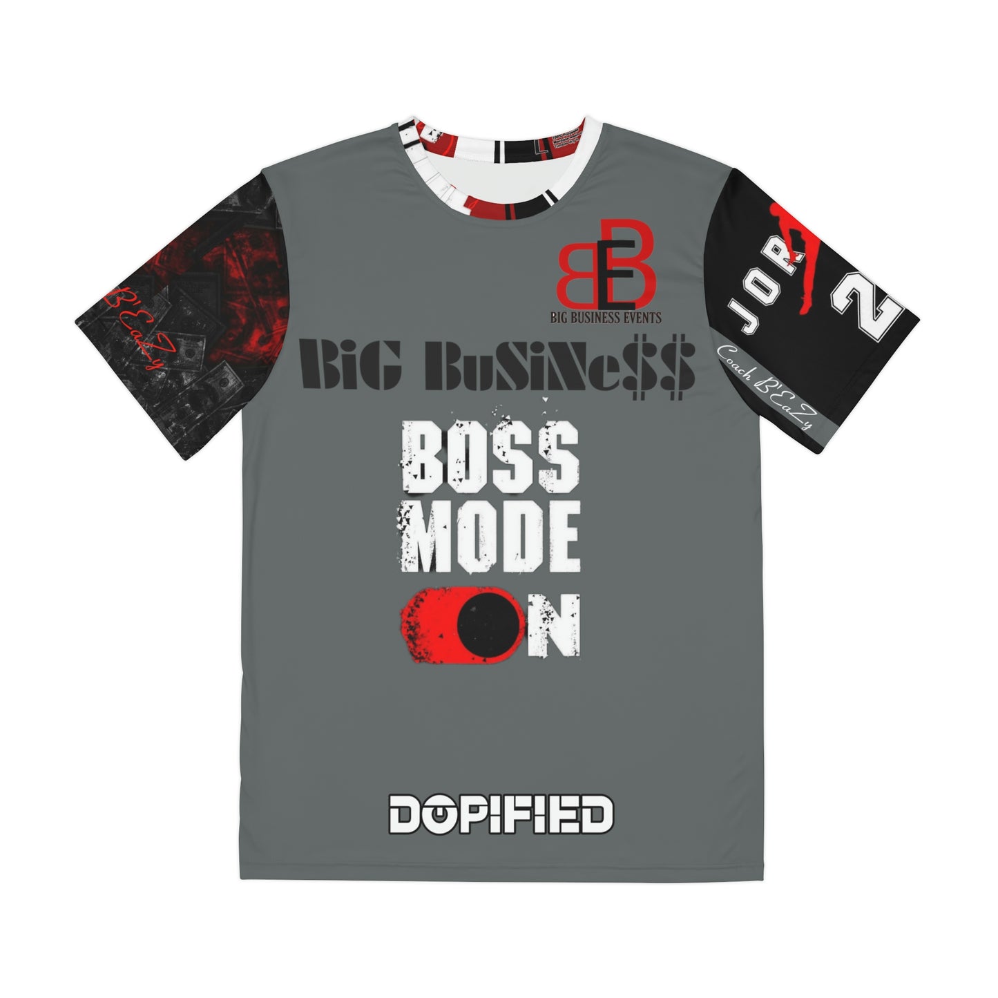 BiG Busine$$ Coach B'Eazy signature Drip Tee