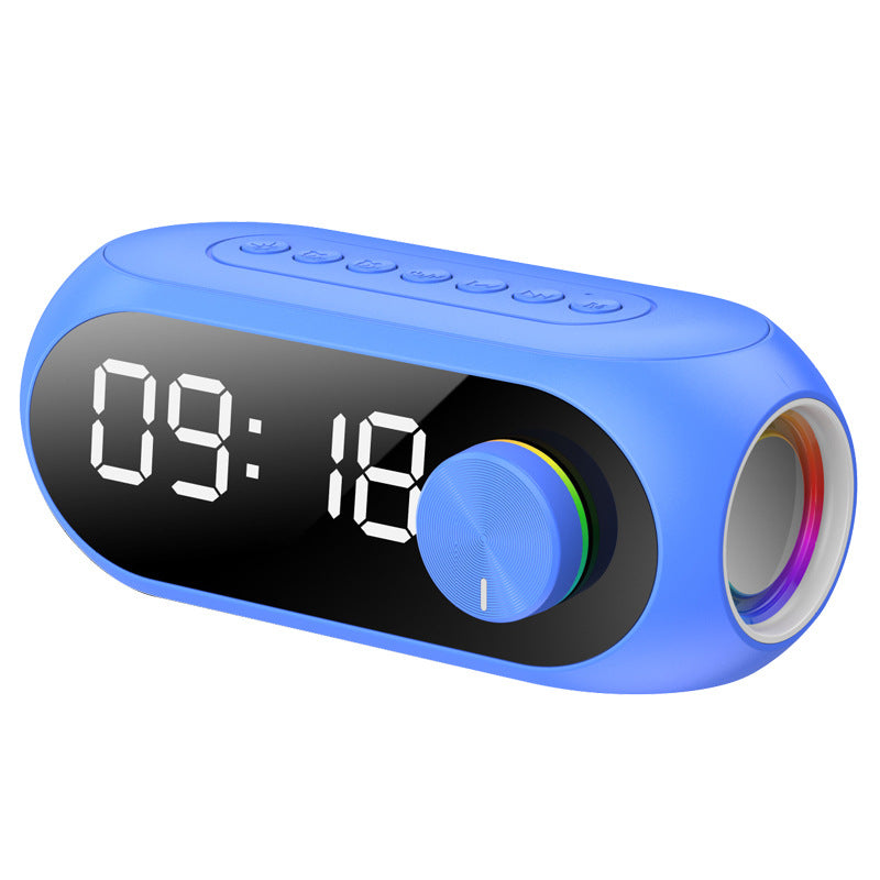 Wireless Bluetooth Speaker S8 Subwoofer RGB Student Network Red Clock Alarm Clock Bluetooth Audio Phone Computer Universal