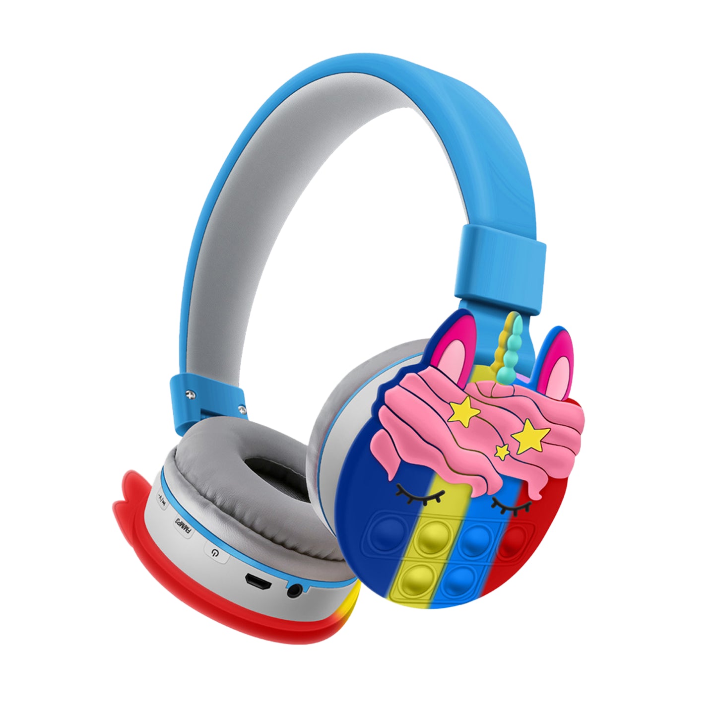 Celebrity Head-Mounted Kid’s Unicorn Headphones.