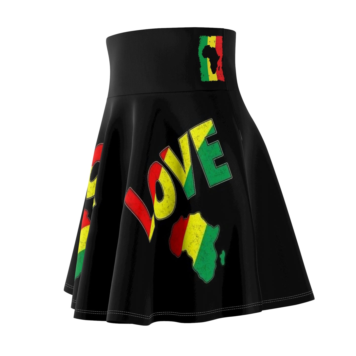 Africa Love Juneteenth Women's Skirt