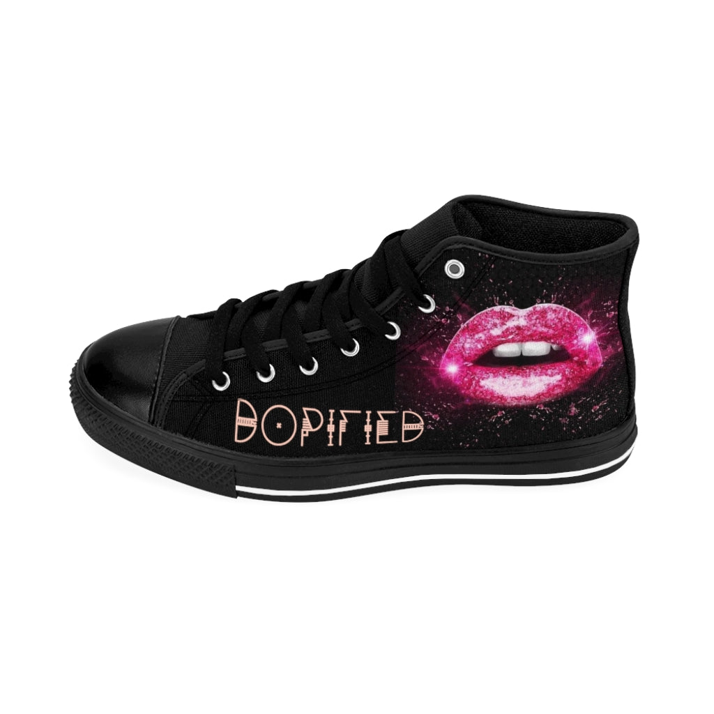 "DopiFiED" Kiss Of Freedom"  Women's High-top Sneakers