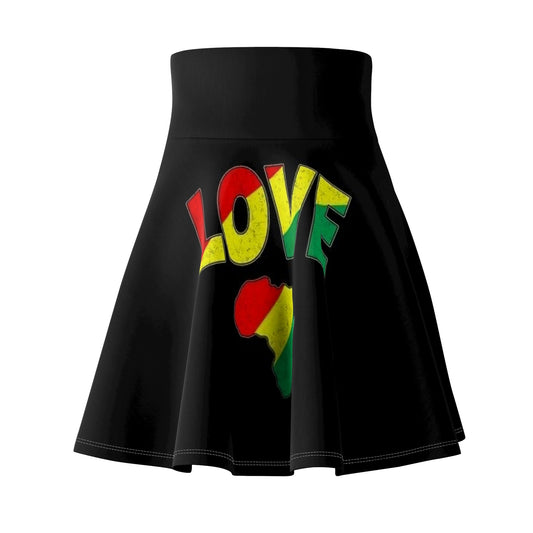 Africa Love Juneteenth Women's Skirt