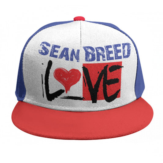 Sean Breed L❤️VE Baseball Cap With Flat Brim