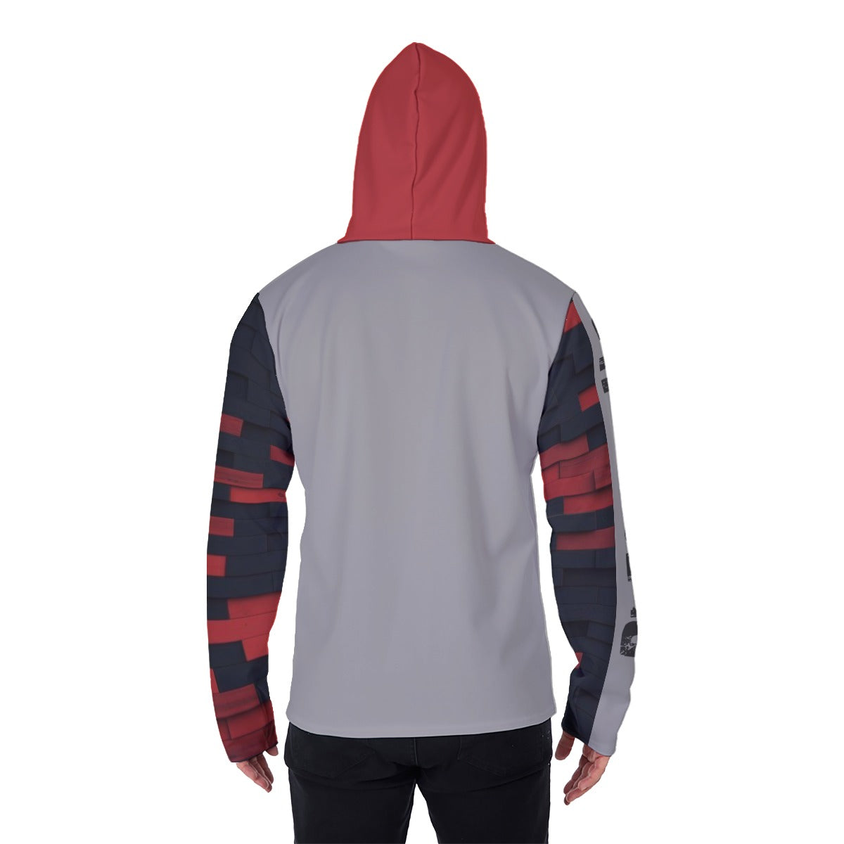 DOPiFiED Blessed UP Men's Pullover Hoodie With Mask
