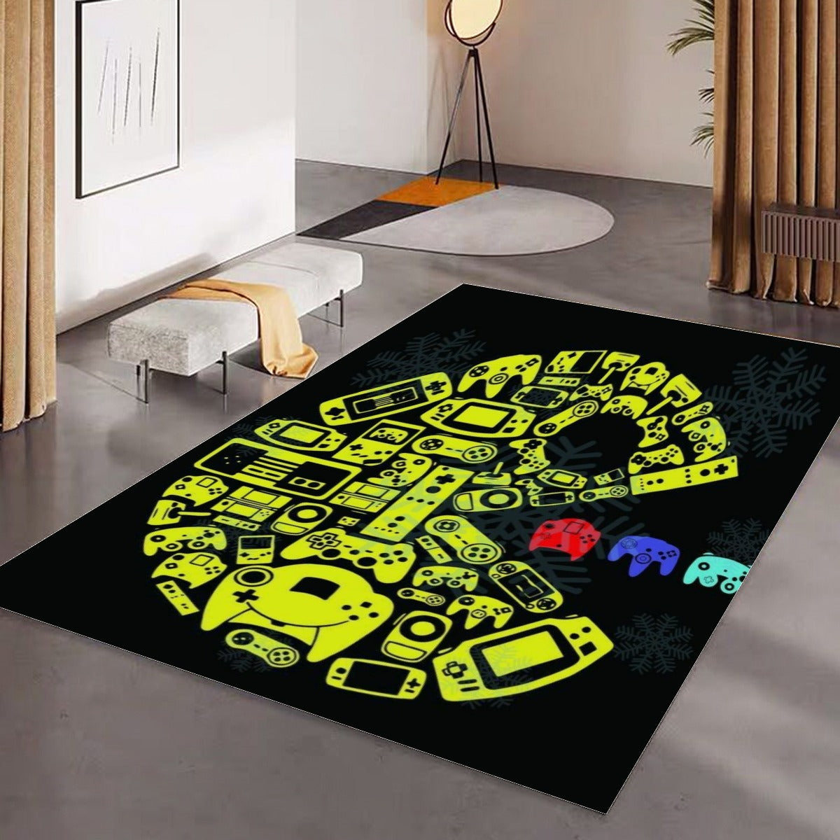 Gamerz Foldable Rectangular Floor Mat