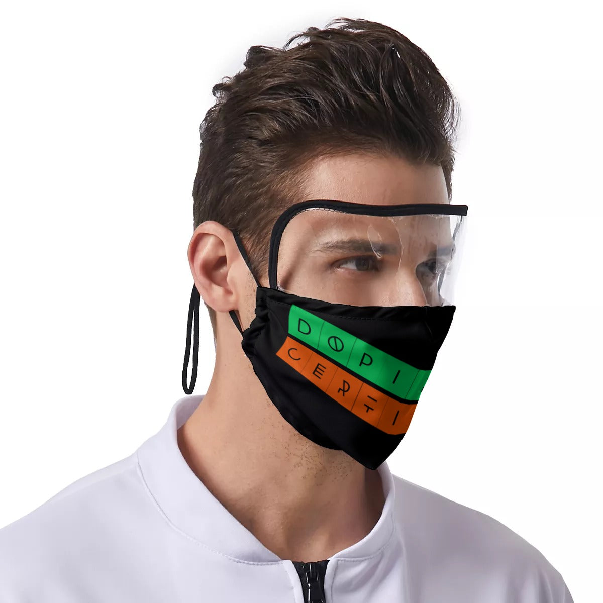 DOPIFIED CERTIFIED Mask with Eye Shield