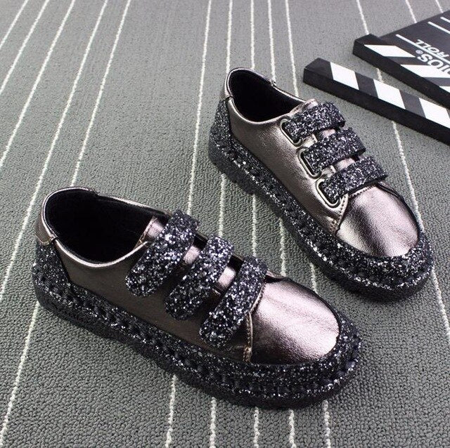 Woman's Casual Luxury Creepers Superstar Shoes