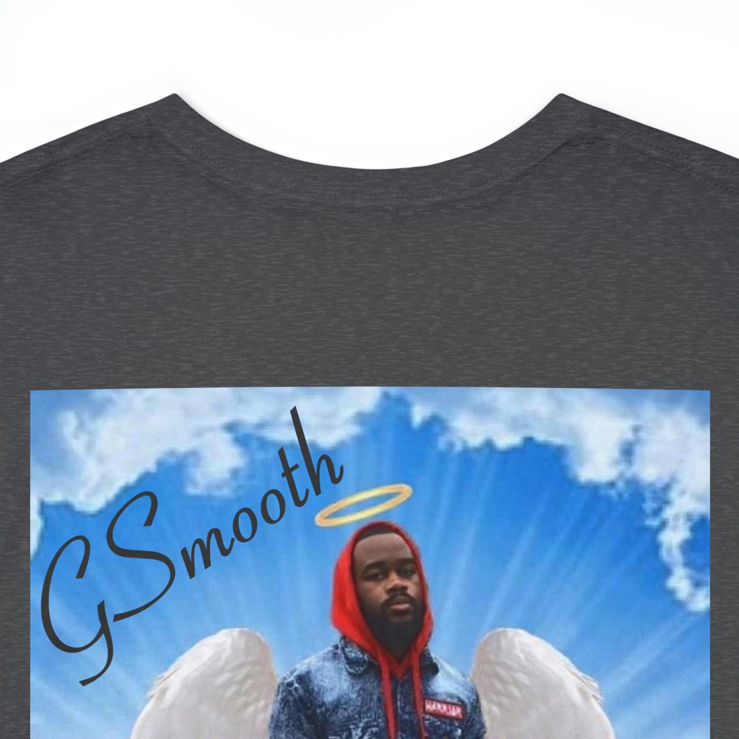 "GSmooth R.I.P Always Remembered"  Heavy Cotton Tee