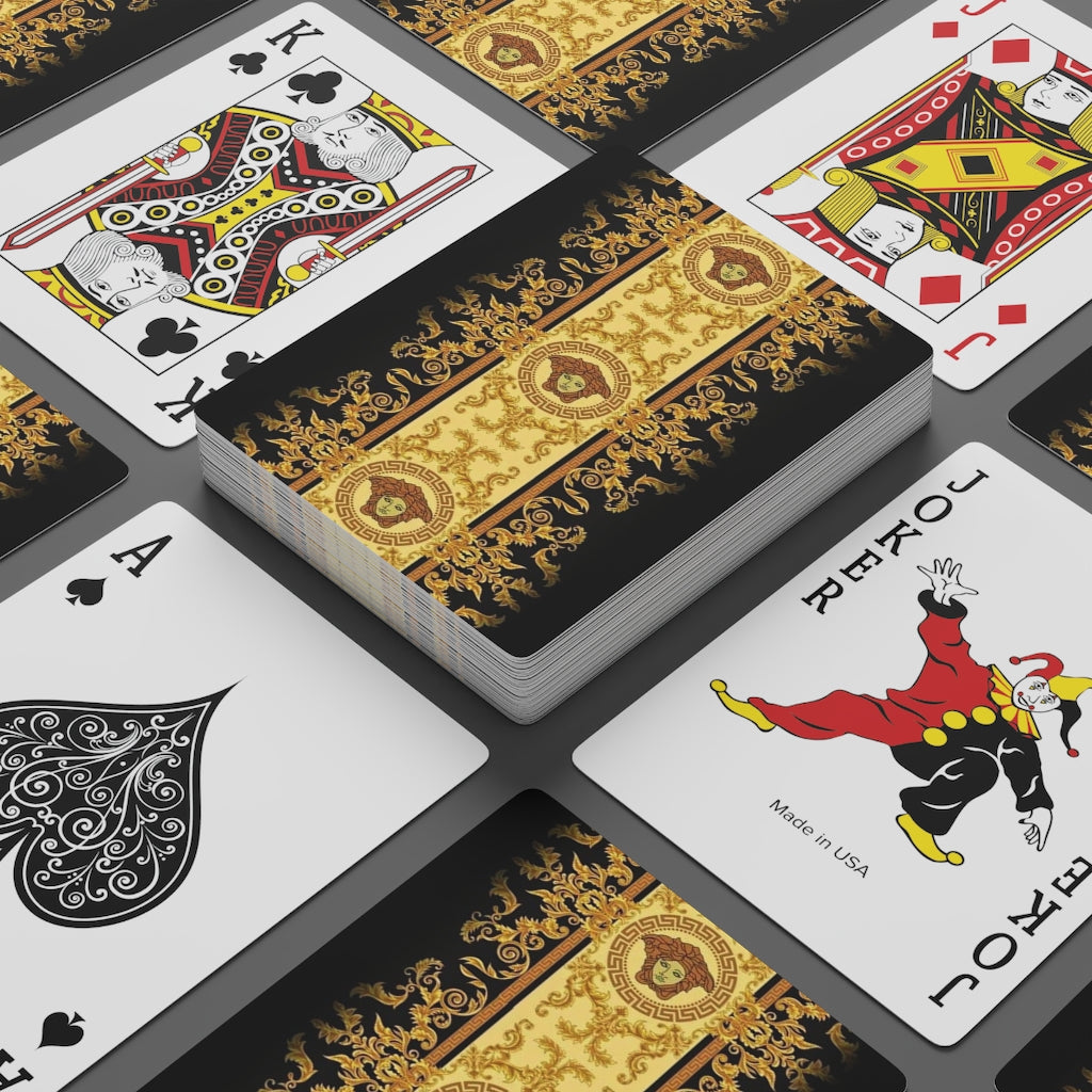 Versace Poker Cards
